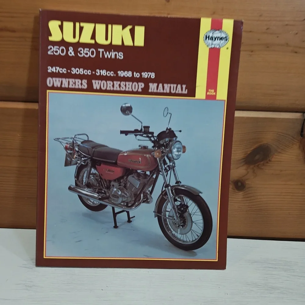 Suzuki 250 & 350 Twins Haynes‎ Service Repair Workshop Manual 1968-78